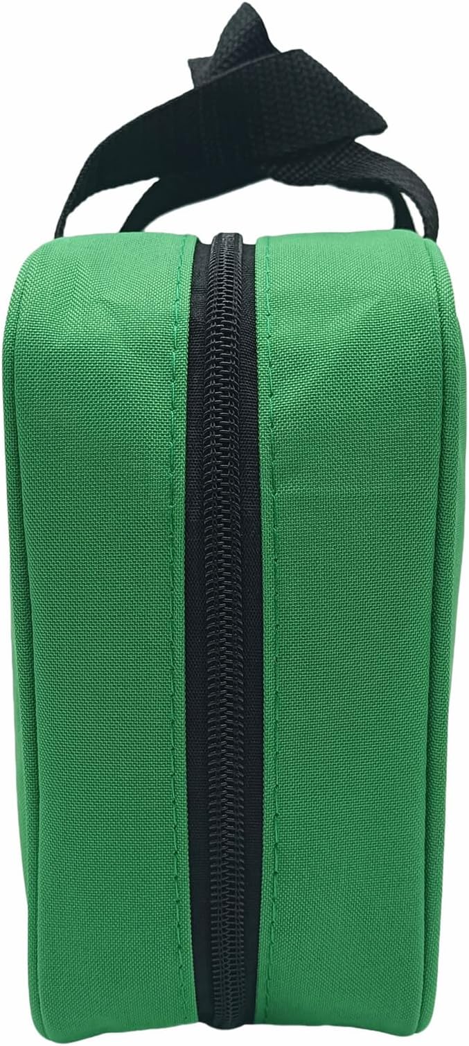 First Aid Bag Empty Emergency Medical Pouch First Responder Storage Compact Survival Medicine Bags for Sport Outdoors Car Office Pet Dog Cat (Green QZ)