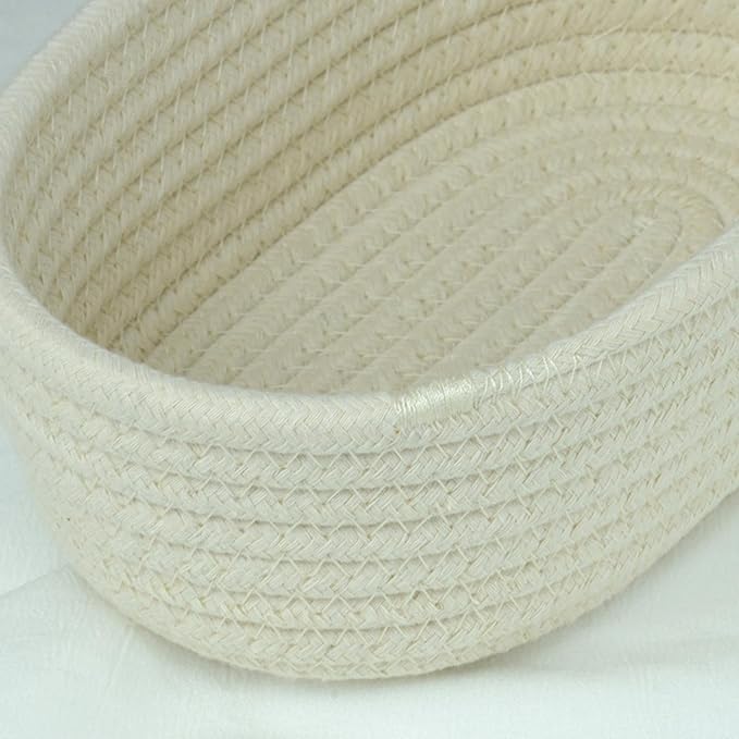 Dog Toy Basket - Handmade Storage Organizer | Dog toy basket with handmade woven design, decorative storage organizer for pet supplies, spacious capacity
