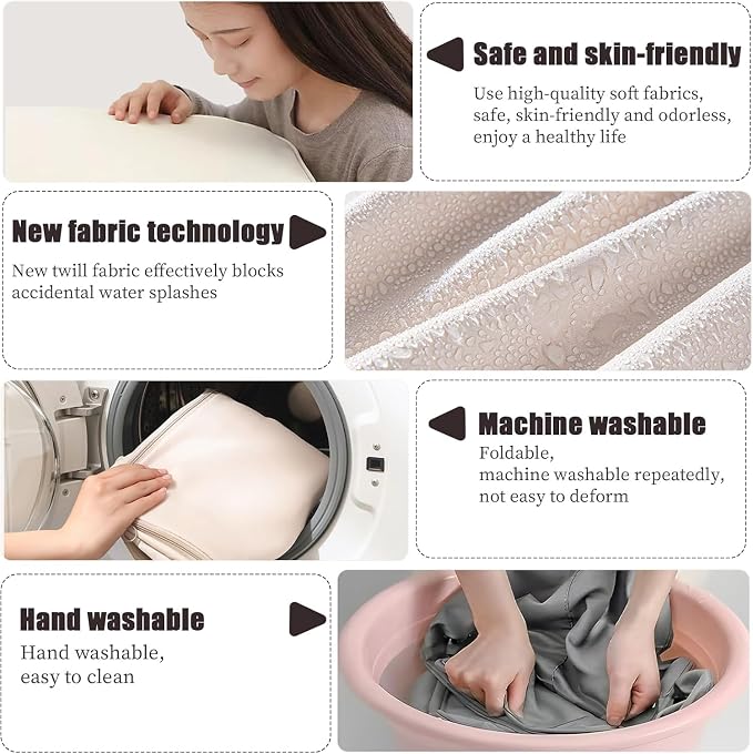 Ultra Space Saving Self Compression Organizer, 4 Pack Comforter Storage Bags with Zipper - Foldable Vacuum Sealless Storage Bags for Clothes, Bedding, Blankets & Seasonal Clothing (Grey, X-Large)