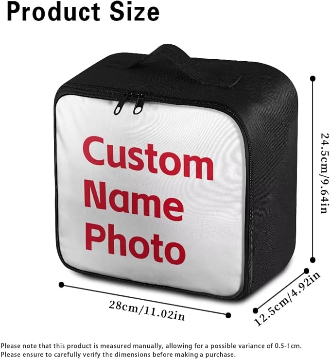Custom First Aid Bag Empty Large Peronalized Medical Equipment Bag Customize Medical Kit Bag Empty Portable Medicine Organizer Zipper Pouch for School Kids College Dorm Student Traveling
