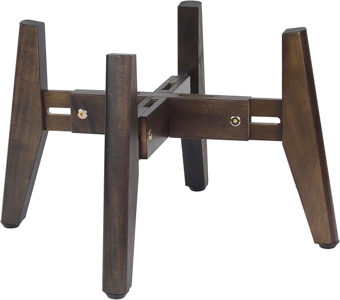 2Pack - Dog Bowl Stand for Water/Food - Adjust with Lock - Dog Water Fountain Holder, Elevates Pet Food and Water Feeder Bowls (Bowl not Included) (2 Pack - (Height 10.4in Width 8-11.5 in)
