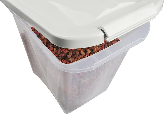 Van Ness 10-Pound Food Container with Fresh-Tite Seal (FC10) white