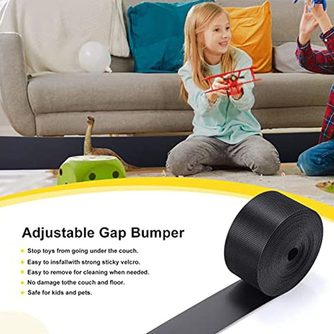 Flexible Sofa Guard Block Pet Access Under Bed Adjustable Edges Covers Childproof Furniture Protector Furniture Edges Protector PVC
