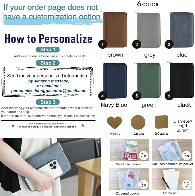 TSD Custom Pet Health Record Holder Bag Personalized Vaccine Card Wallet Engraved with Pet Name A6 Leather Pouch for Dog Cat Vet Travel Organizer