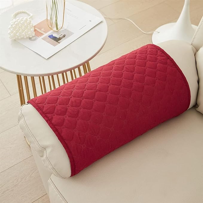 XMAYODS 3 Pcs Recliner Covers Sherpa Arm Covers for Recliner Chair with Storage Pockets Headrest Cover for Recliner Chair Armchair Slipcovers for Sofa Recliner Protector (Color : #9)