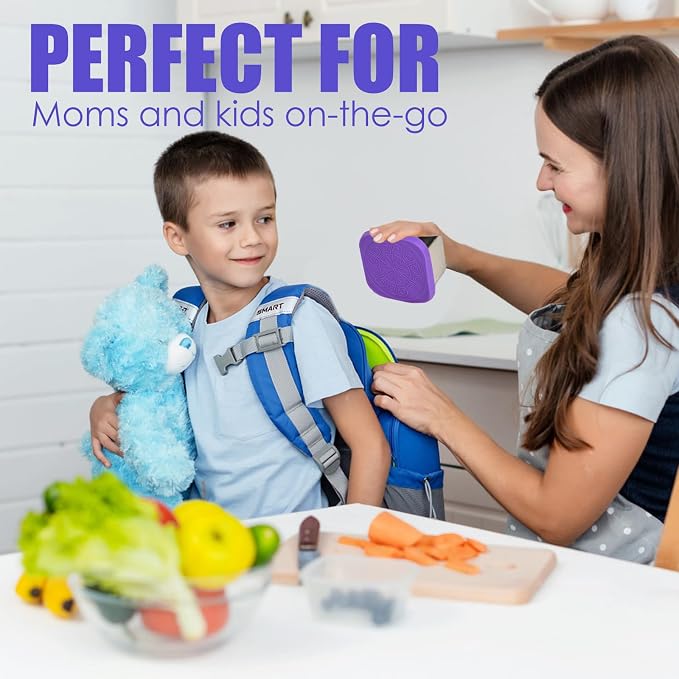 Stainless Steel Snack Containers with Silicone Lids 6 Pack | Reusable Small Food Containers for Snacks, Fruit and Lunch Storage, Perfect for School, Travel and Outdoor Use