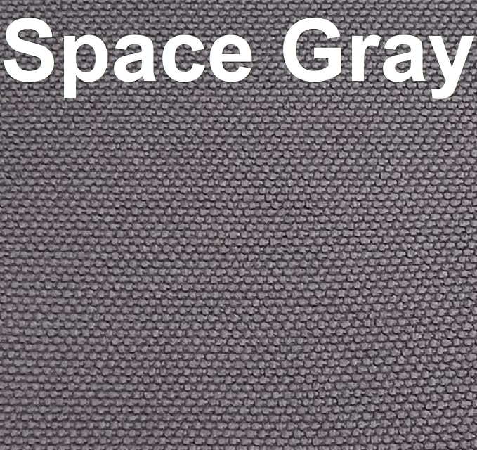 Dogbed4less Memory Foam Platform Dog Bed, Crate Mattress for Orthopedic Joint Relief with Waterproof Removable Cover Small Medium 29X18X3 Space Gray