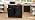 Double 10 Gallon Tilt Out Trash Can Cabinet with Deodorizing Function and Power Outlet, Wooden Hidden Garbage Can Holder with 2 Storage Drawers for Kitchen, Laundry Hamper Cabinet for Bathroom, Black