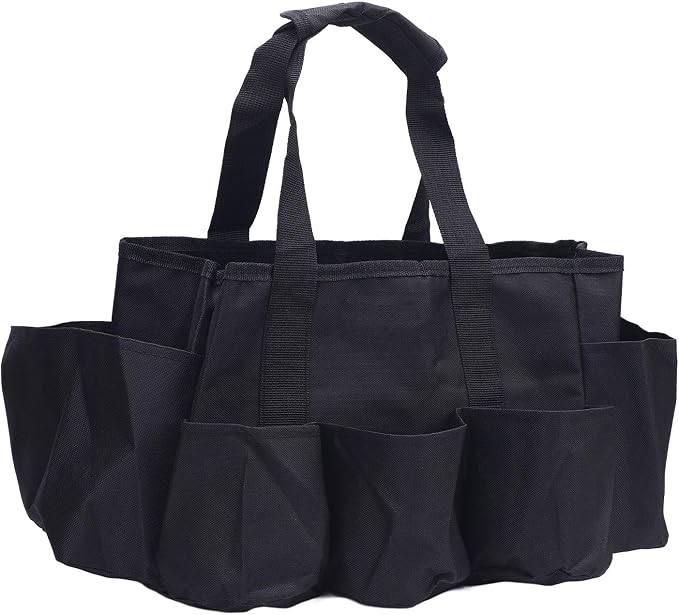 Cleaning Caddy Organizer, Portable Storage Bag Oxford Cloth Cleaning Tool Organizer for Household Gardening Outdoor Maintenance
