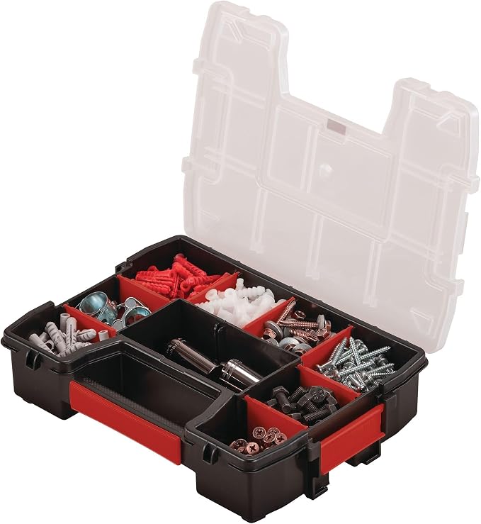 CRAFTSMAN 10-Compartment Small Tool Storage Organizer, Plastic (CMST14021) (Pack of 6)