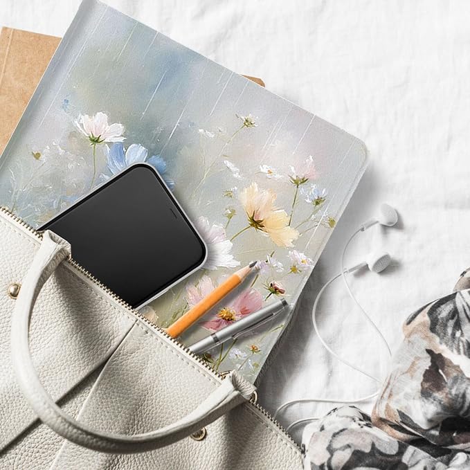 for Microsoft Surface Pro 8-13" 2021 Tablet Case,Auto Wake/Sleep,Adjustable Stand Protective Cover - Watercolor Flower