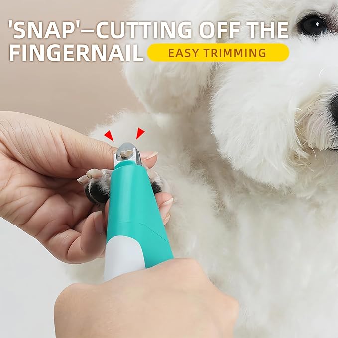 Teal Cat Nail Clipper with Safety Guard Plier Style Cat Claw Clippers Heavy-Duty Dog Nail Clippers Professional Pet Nail Trimmers for Small Medium Large Dogs and Cats with Thick Nails