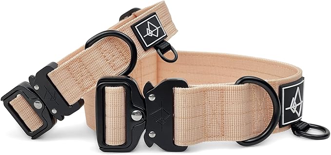 MADE TO ROAM Explorer Dog Collar | Heavy Duty Nylon & Durable Metal Buckle | Premium adjustable collar with rust-resistant hardware. Fits small to large dogs. 15 colors. Matching leash & harness