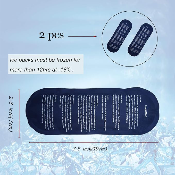apollo walker Insulin Cooler Travel Case Diabetic Medication Cooler with Ice Packs and Insulation Liner insulin travel case tsa approved