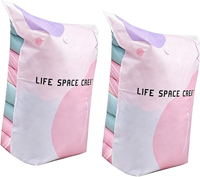 Vacuum Storage Bags Design for Quilt and Clothes Bedding Organizers for Closet Moving Dorm Clothes Storage Bags