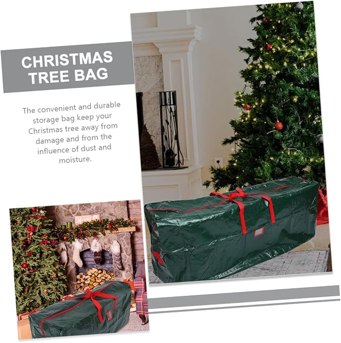 CHILDWEET Large Capacity Christmas Tree Storage Bag Organizer Pouch with Handles for for Storing Artificial Trees and Holiday Decorations