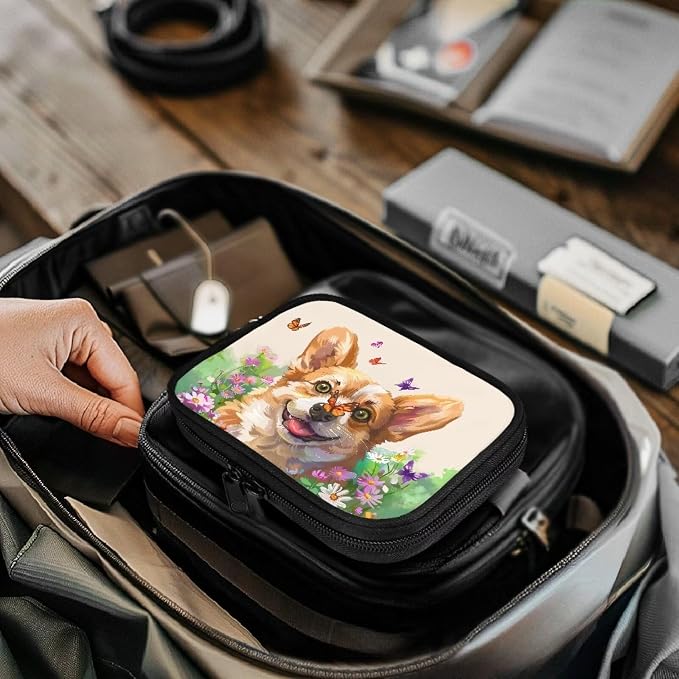 Cute Pet First Aid Kit Bag Empty First Aid Kit Pouch for Emergency at Home,Office,Car,Travel Size Pet First Aid Kit for Dog Hiking Camping