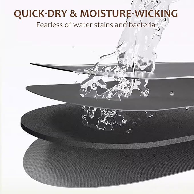 Cut-to-fit Narrow Window Sill Mat,Absorbent Window Sill Cushion Pad Non-Slip Backing,Customizable Decorative Window Sill Protector Cover for Dog Cat Pets(78.7" L x 6" W, Flower A)