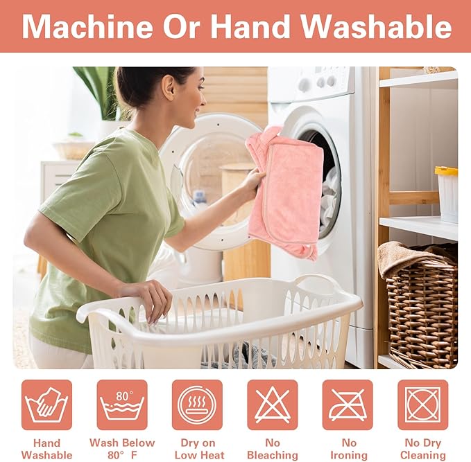 Pet Bathrobe Towel Dog Cat Drying Coat Super Absorbent Cute Dogs Bath Towel Hooded Robe Adjustable Collar & Belly Strap for XSmall to XLarge Pets (Coralpink, Small)
