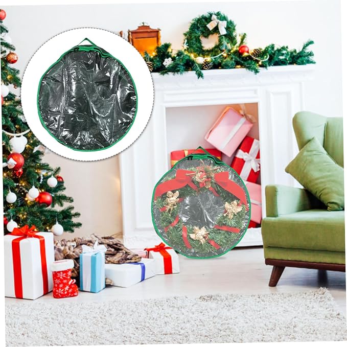 1pc Garland Storage Bag Window Storage Holder for Wreaths Holiday Decoration for and Wedding Supplies