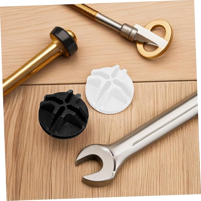 KESYOO 30 Plastic Connectors for Pet Cages Fixed Buckles for Fences Union Parts in Black and White 30 Pieces DIY Accessories for Parks and Organizers