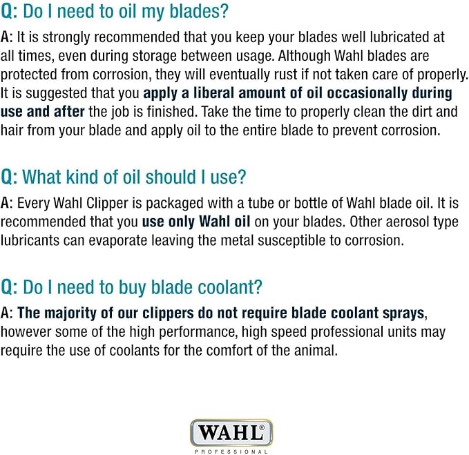 Wahl Professional Animal 5-in-1 Diamond Blade Arco, 5 Style Groom, Bravura, Chromado, Creativa, Figura, and Motion Pet, Dog, and Horse Clippers (41854-7526)
