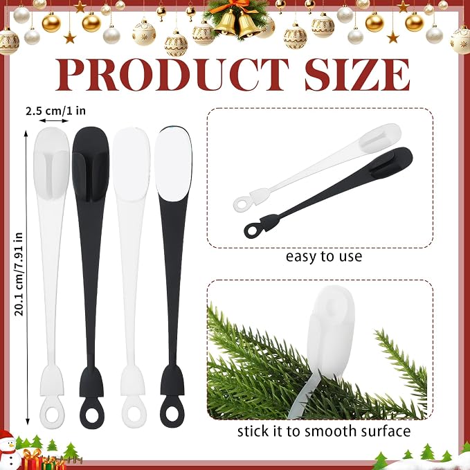 12 Pcs Cord Bundlers Organizer for Appliances, Black,Clear | Self Adhesive Kitchen Sticky Silicone Holder Organizer for Air Fryer, Toaster, Home Decorations Accessories