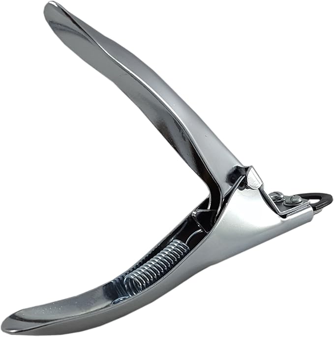 Resco Original Dog Nail Clippers – USA-Made Professional Guillotine Pet Trimmer, Heavy Duty Steel - Chrome, Tiny Dogs and Cats