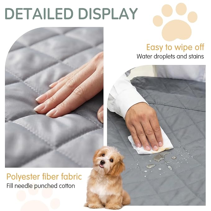 Portable Shopping Cart Cover for Dogs | Grocery Cart Cover with Carry Bag for Pets, Secured with Velcro, Soft, Comfortable and Waterproof, Easy to Clean