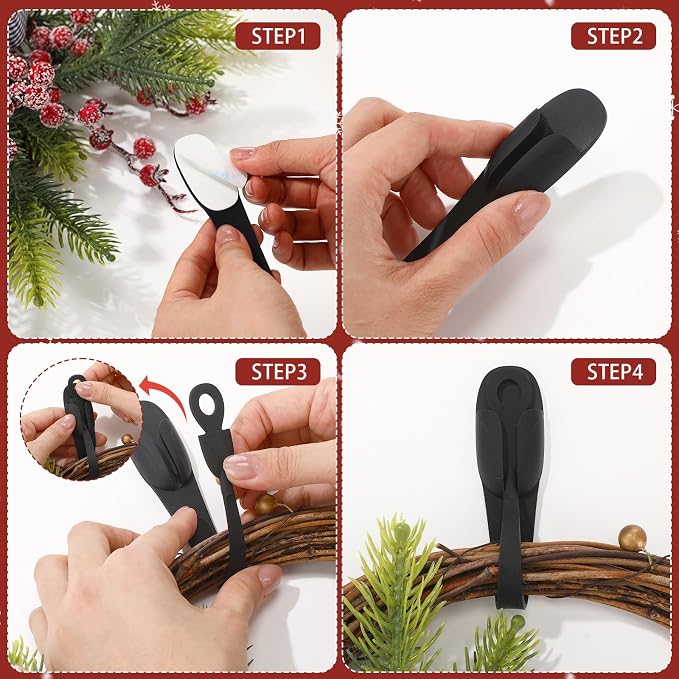 12 Pcs Cord Bundlers Organizer for Appliances, Black, White | Self Adhesive Kitchen Sticky Silicone Holder Organizer for Air Fryer, Toaster, Home Decorations Accessories