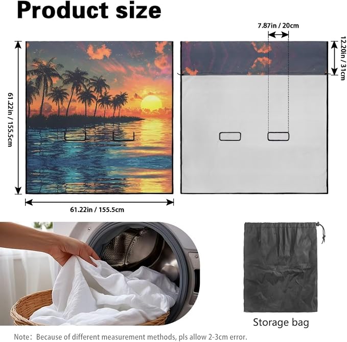 Renewold Pet Dog Car Back Seat Cover Car Seat Towel Cover with Storage Bag Auto Rear Bench Towel Blanket for Running Yoga Workout Sport Travel Automotive Interior Accessories Yellow Sunset