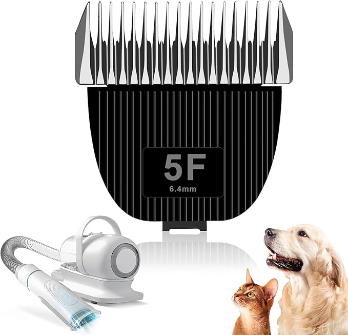 Replacement Blade for nebot P1 Pro Pet Grooming Kit & Vacuum,Size-5F Cut Length 1/4”(6.3mm)