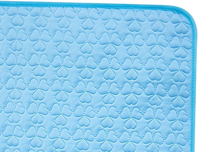 Cooling Mat Summer Washable Cat Cooling Mat for Pet Anti-Slip Sleeping Rug | Summer Breathable Washable Mat Cushion For Puppy Kennel Carrier Indoor Outdoor Sleeping And Travel Washable Cat Cooling Mat