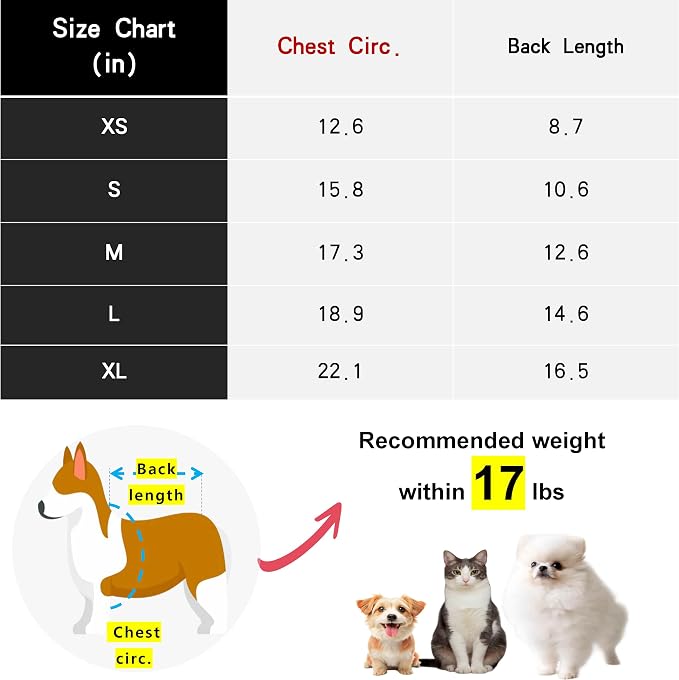 Dog Pu Leather Jacket Warm Cool Pet Winter Coat Apparel Motorcycle Clothes Waterproof Snow Protection Windproof Halloween Rock Star Costume (Black, Medium)