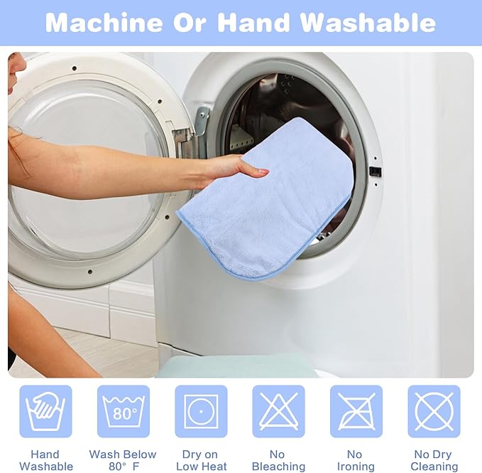 Pet Bathrobe for Dog Cat Absorbently Quick Drying Coat Cute Dogs Bath Towel Hooded Robe Adjustable Collar & Belly Strap for Pool Beach (Blue, X-Large)