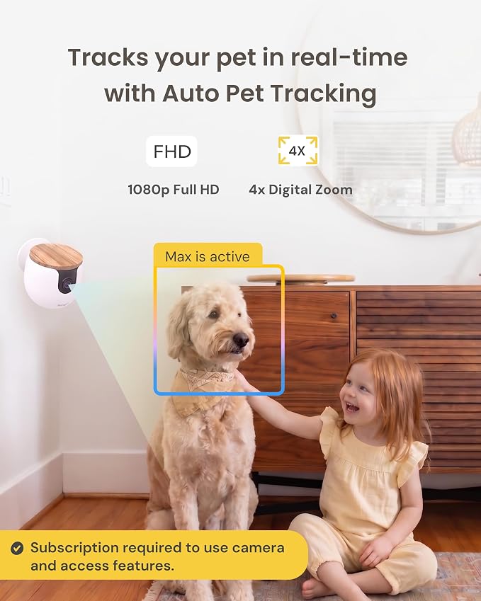 Furbo Mini Pet Camera [Paid Plan Required to Activate]