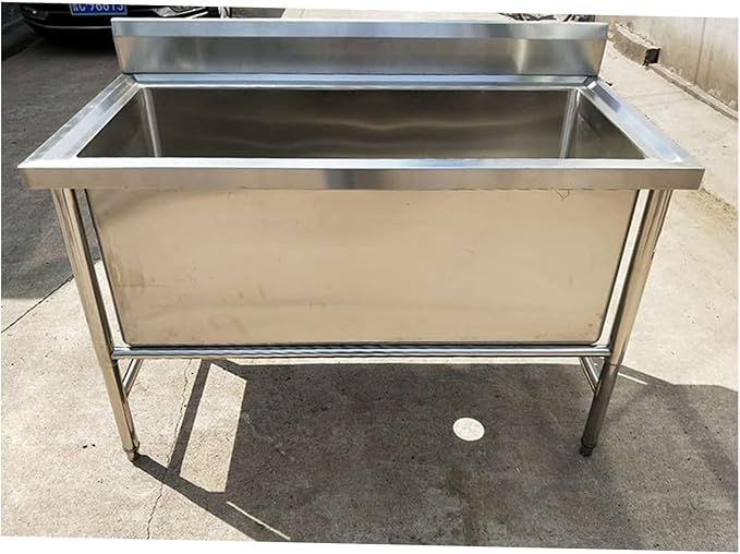 Professional Pet Grooming Bathtub Station with Faucet Pets.Silver-120cm/47.2in