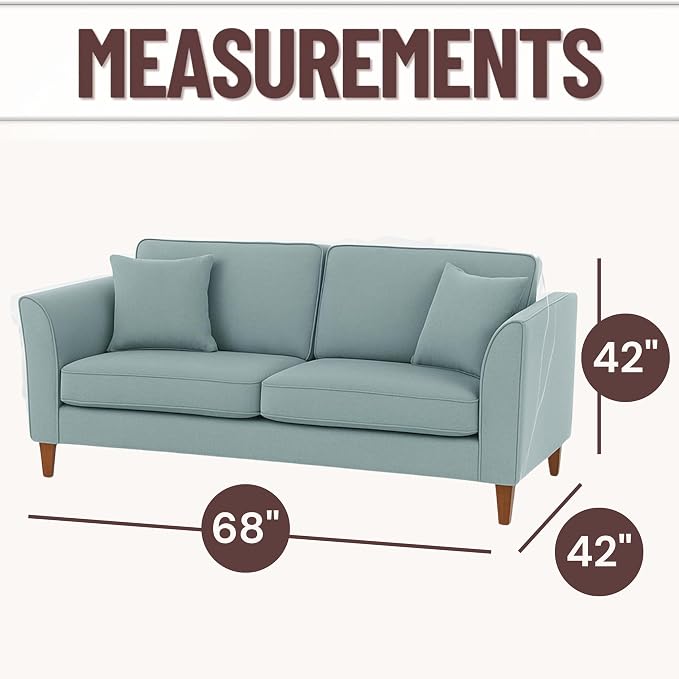 Evelots Clear Vinyl Loveseat Cover, Spill-Resistant 2-Seat Sofa Protector | Heavy-duty vinyl helps protect loveseats from pet claws, stains, dust and spills; ideal for everyday use, moving and storage.