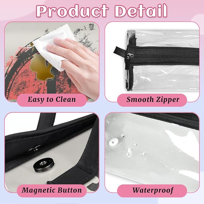 Peace Sign Makeup Bag for Women Hanging Roll-Up Travel Organizer Toiletry Kit with 4 Removable Compartments, Peace Symbol