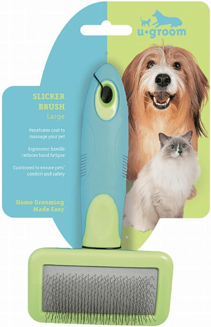 Master Equipment UGroom Blue Cat/Dog Slicker Brush 1 pk