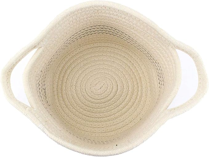 Midlee Dog Toy Rope Cotton Basket (Small)