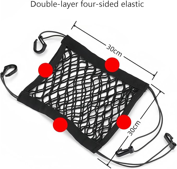 Car Net Pocket Organizer for Dodge Charger 2011-2023