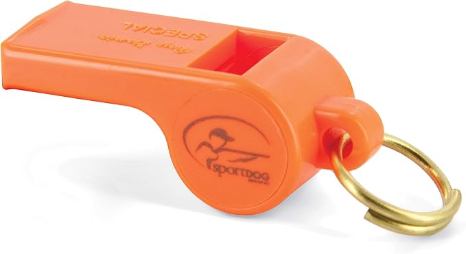 SportDOG Roy Gonia Special Whistle - Long-Range Projection Hunting Dog Field Training Whistle - Ear-Friendly & Ergonomic Design - Durable Plastic Construction (Pack of 12)