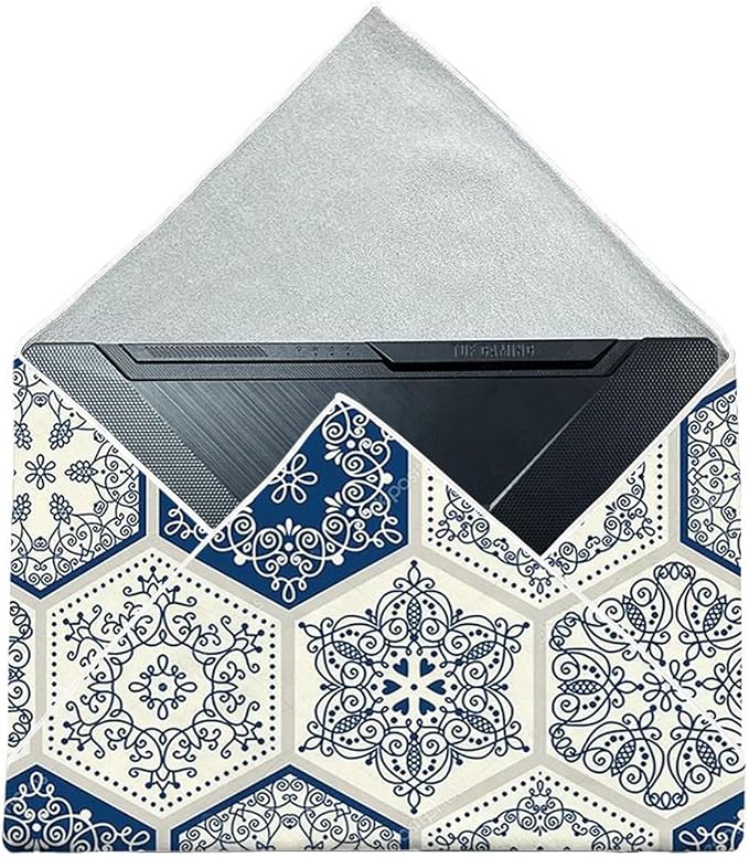 22inch*22inch Magic Self-Adhesive Wrap Bag for Makeup,Protective Anti-Scratch Lens Wrap,Multifunctional Dustproof Wrap Storage Organizer Cloth for Travel,Camera (blue)
