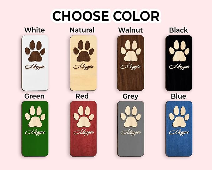 Personalized Dog Leash Holder Wall Mount, Pet Harness Hanger, Dog Collar Organizer for Entryway, Key Rack for Wall Decorative, Memorial Cat Leash Holder for Wall, Pet Loss Gifts, Home Decor
