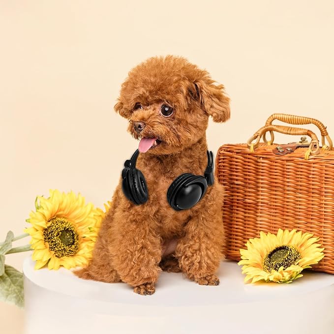 Olyre Pet Headphones for Small Dogs Cats, Adjustable Decorative Neckwear