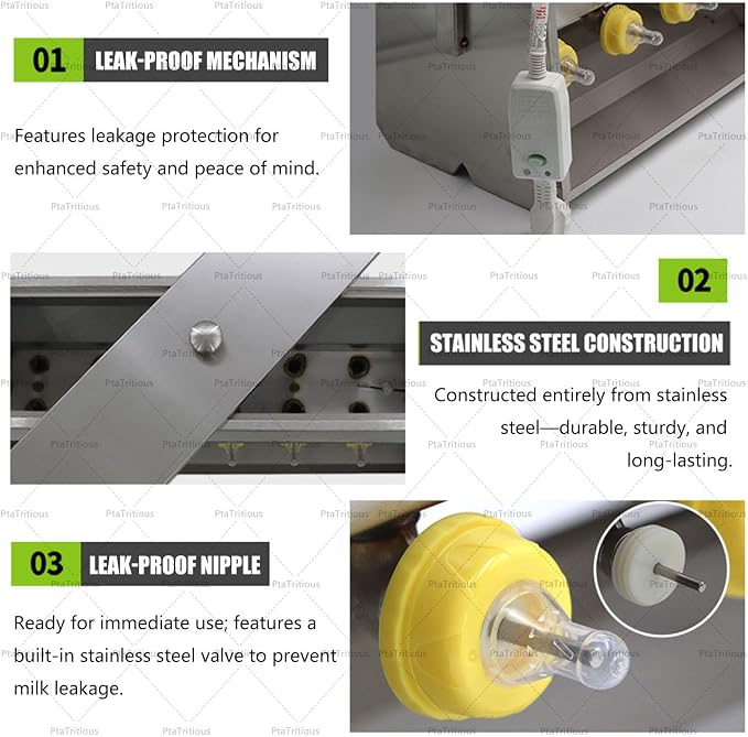 10/14 Piglet Feeding Machine,Piglet Milk feeders for Multiple Piglet Nipple 10Heads