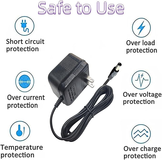 12V AC Adapter for PetSafe Drinkwell 360 Dog Cat Water Fountain | Compatible with PAC00-13206, Multi-Tier Pet Fountains, PetSafe Pump Power Supply