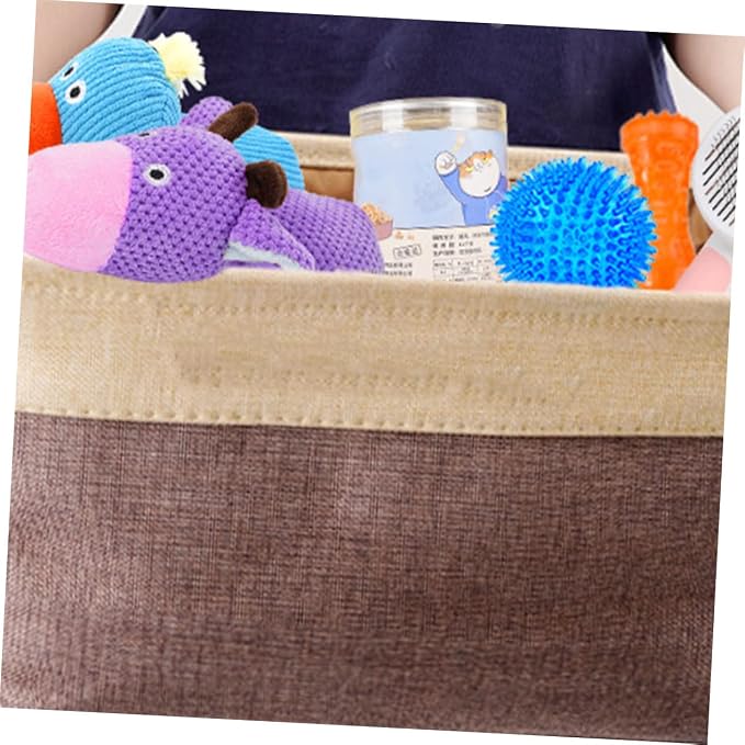 Capacity Dog Toy Storage Basket Stylish Organizer for Toys Household Sundries and Items Design for Boys and Girls and Pets Versatile Home