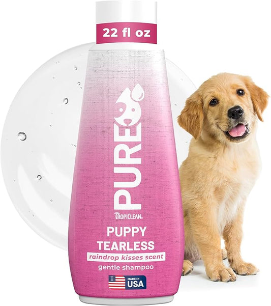 Pure Raindrop Kisses Tearless Shampoo for Puppies, 22oz
